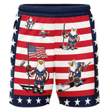 Skylands Kings American Eagle Adult Workout Wear Shorts
