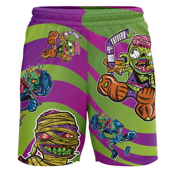 Skylands Kings Zombie Youth Workout Wear Shorts