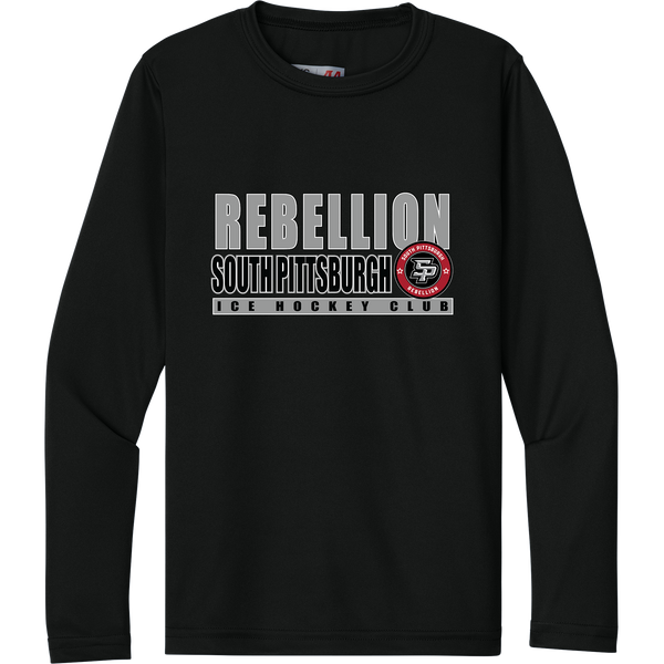 South Pittsburgh Rebellion Youth Cooling Performance Long Sleeve Tee