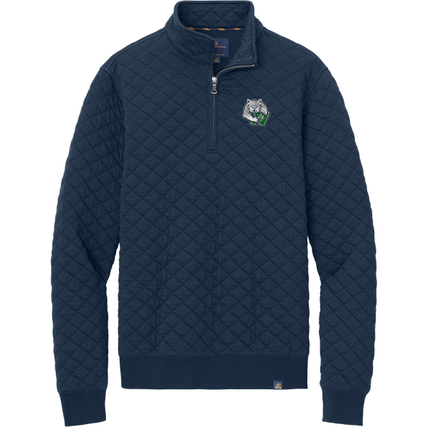 Woodbridge Wolfpack Brooks Brothers Diamond Quilt 1/4-Zip
