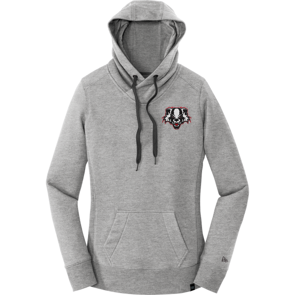 Scary Badgers New Era Ladies French Terry Pullover Hoodie
