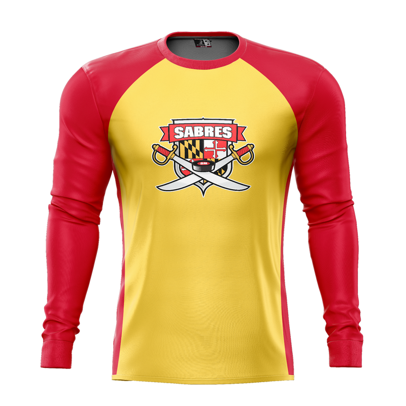 SOMD Sabres Youth Sublimated Long Sleeve Tee