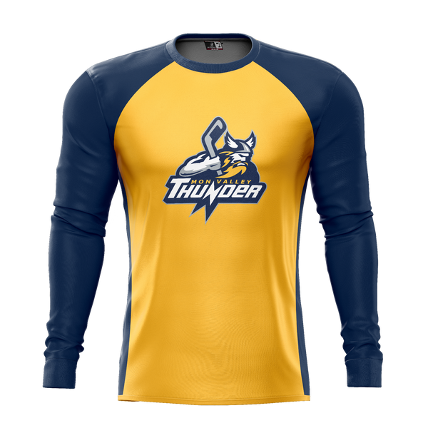 Mon Valley Thunder Adult Sublimated Long Sleeve Tee