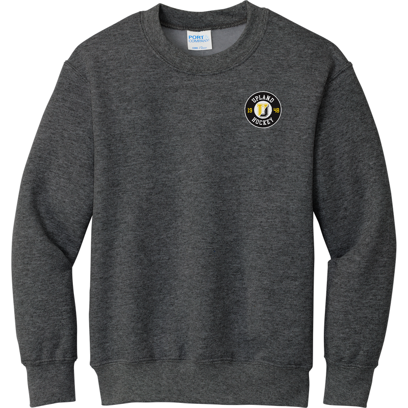 Upland Hockey Youth Core Fleece Crewneck Sweatshirt