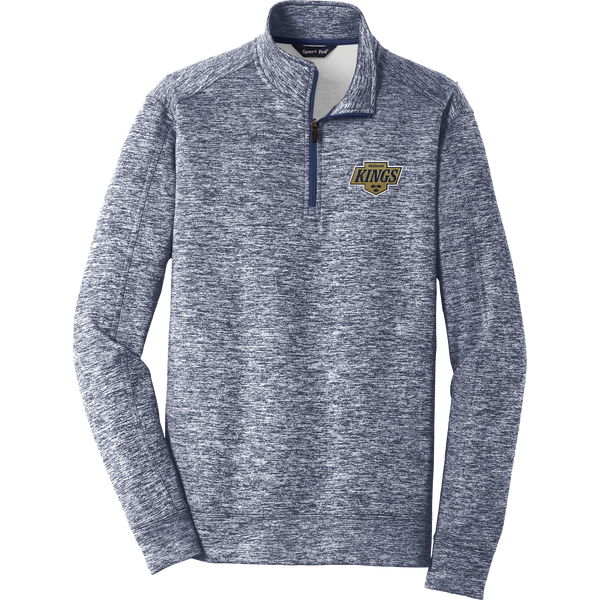 Skylands Kings PosiCharge Electric Heather Fleece 1/4-Zip Pullover