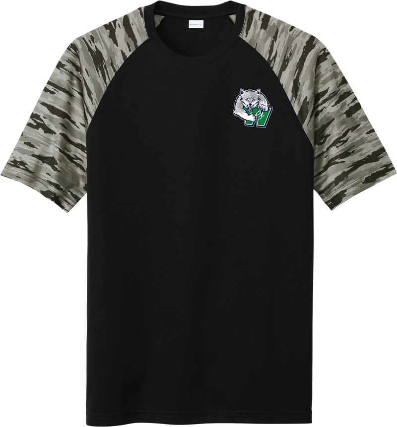 Woodbridge Wolfpack Drift Camo Colorblock Tee