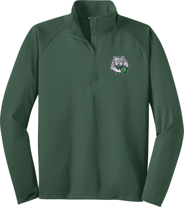 Woodbridge Wolfpack Sport-Wick Stretch 1/4-Zip Pullover